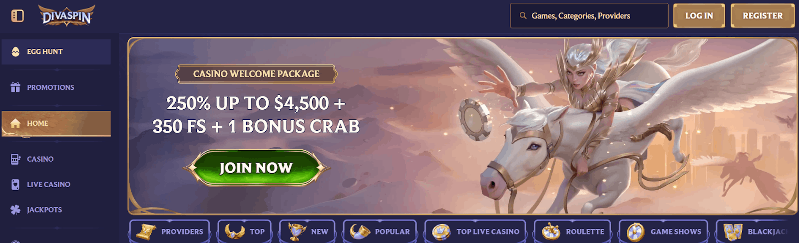 DivaSpin Casino