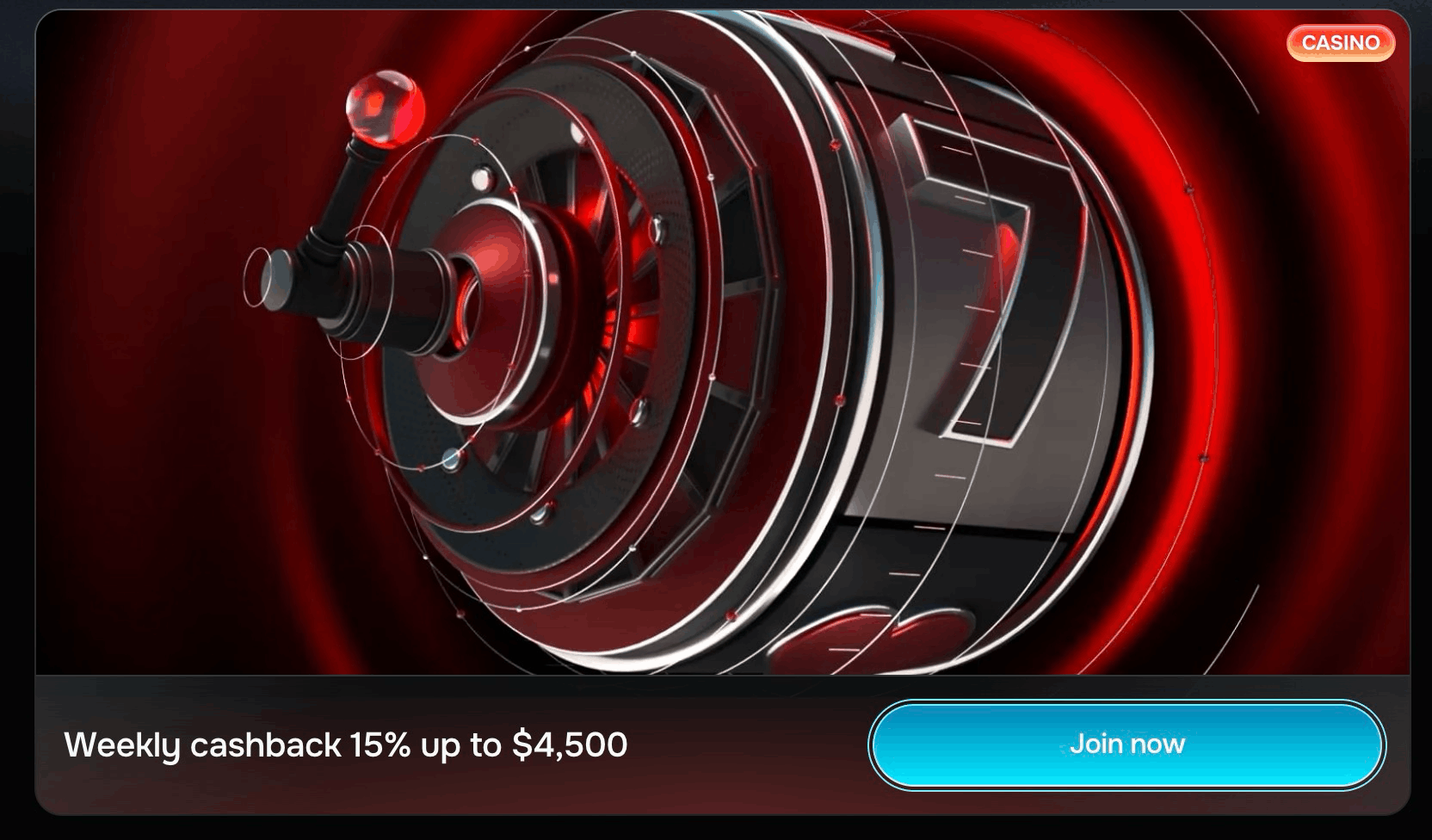 Revolution Casino Cashback offer