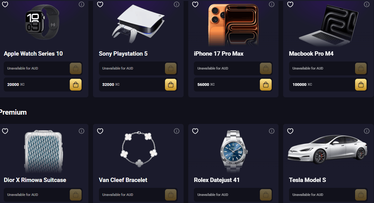 RollXO Casino loyalty program