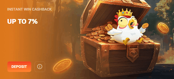 SlotLords Instant Win Cashback