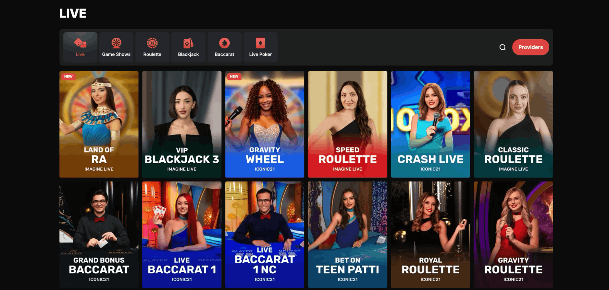 CasinoChan live dealers