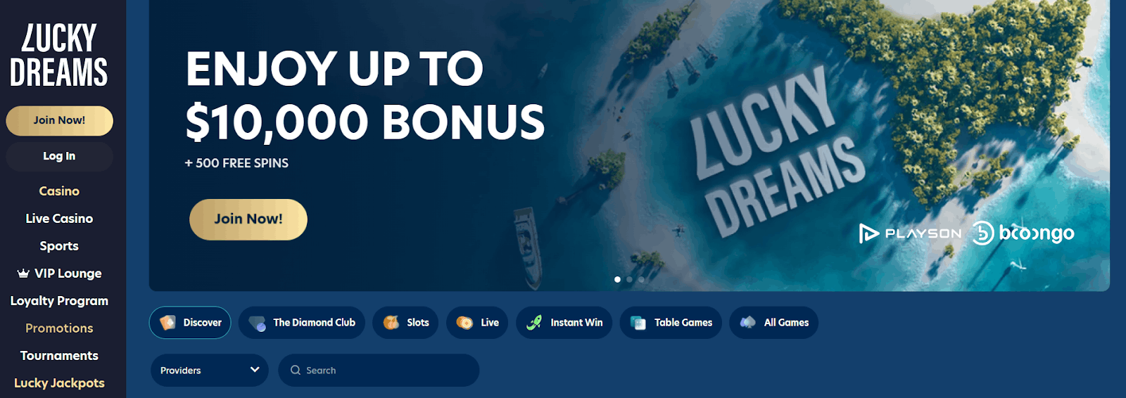 Lucky Dreams Casino