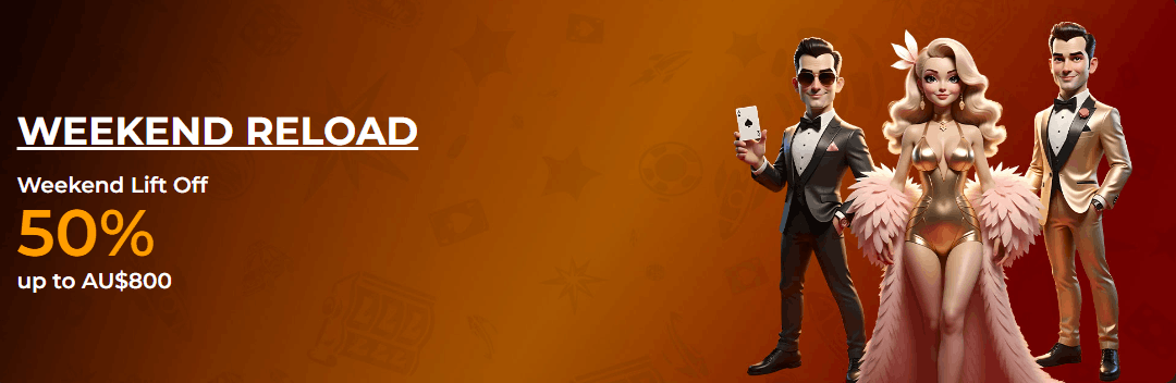 VegaZone Casino weekend reload promo
