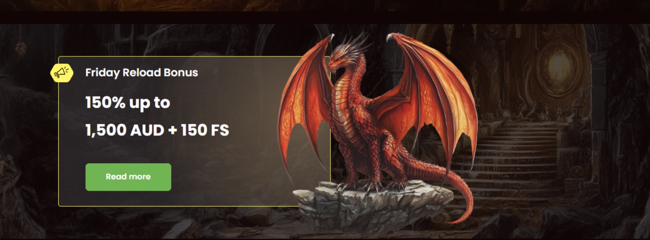DragonSlots Friday reload bonus