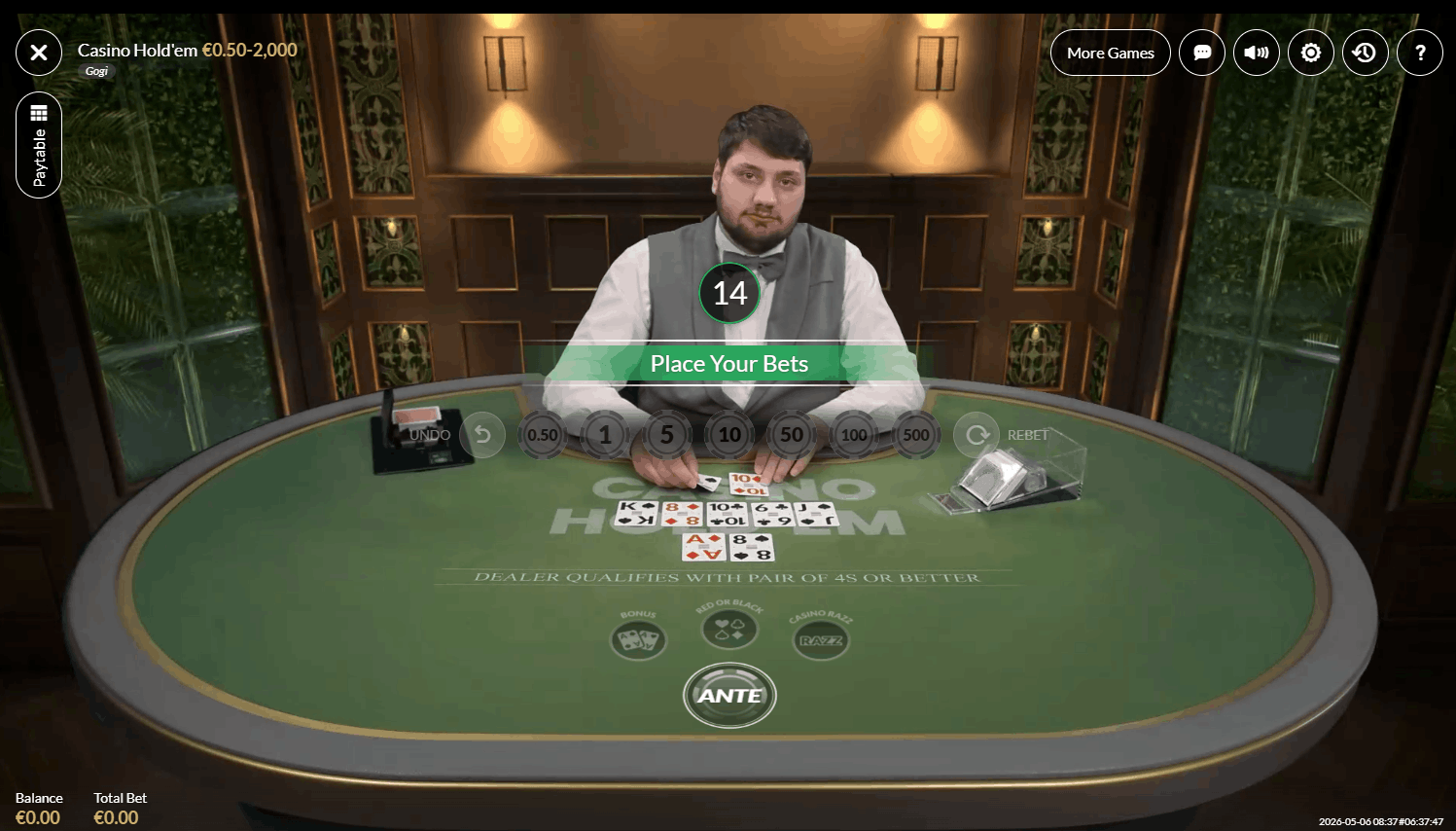 Casino Hold'em by OnAir