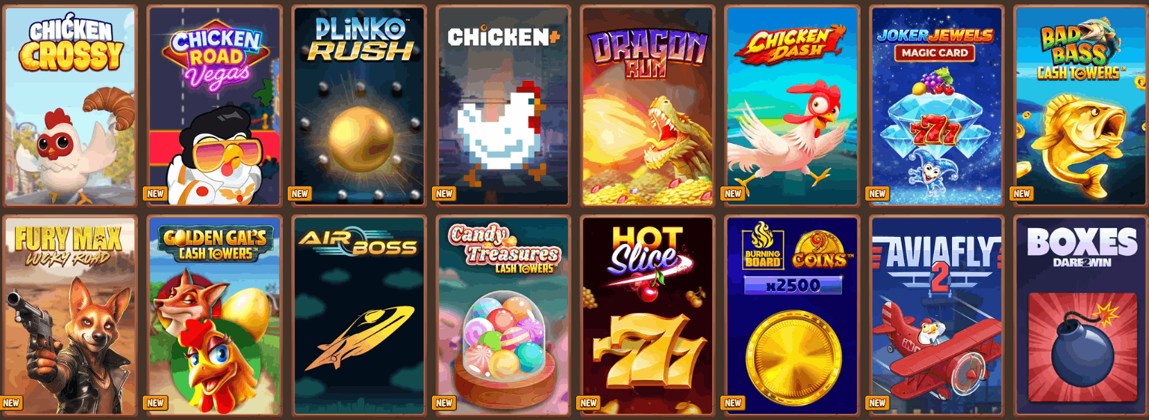 Stonevegas Casino instant games