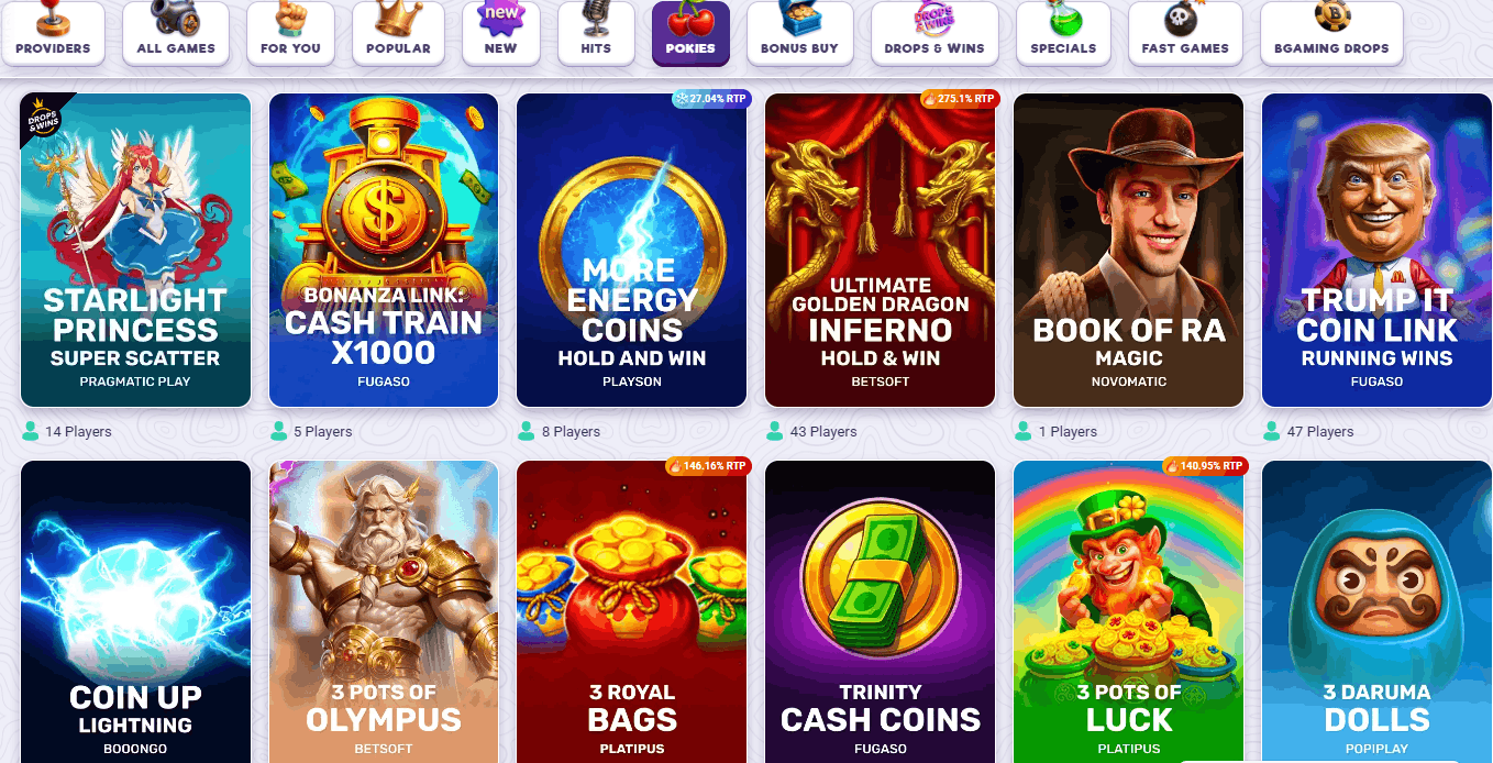 SafeCasino online pokies