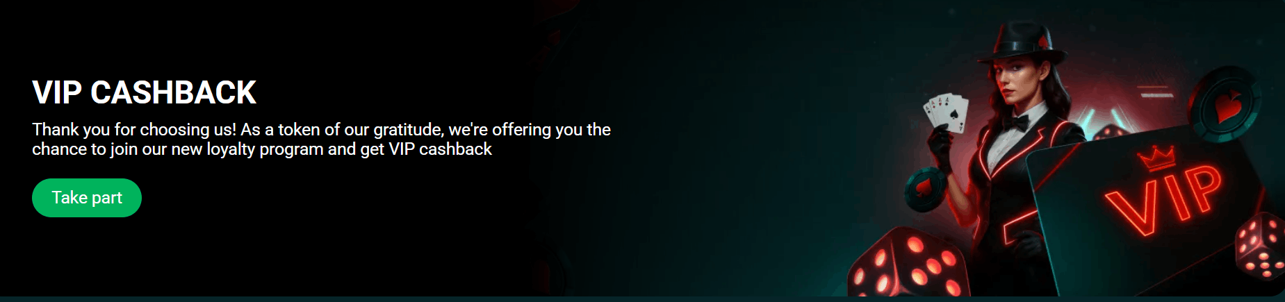 22Bit Casino VIP Cashback