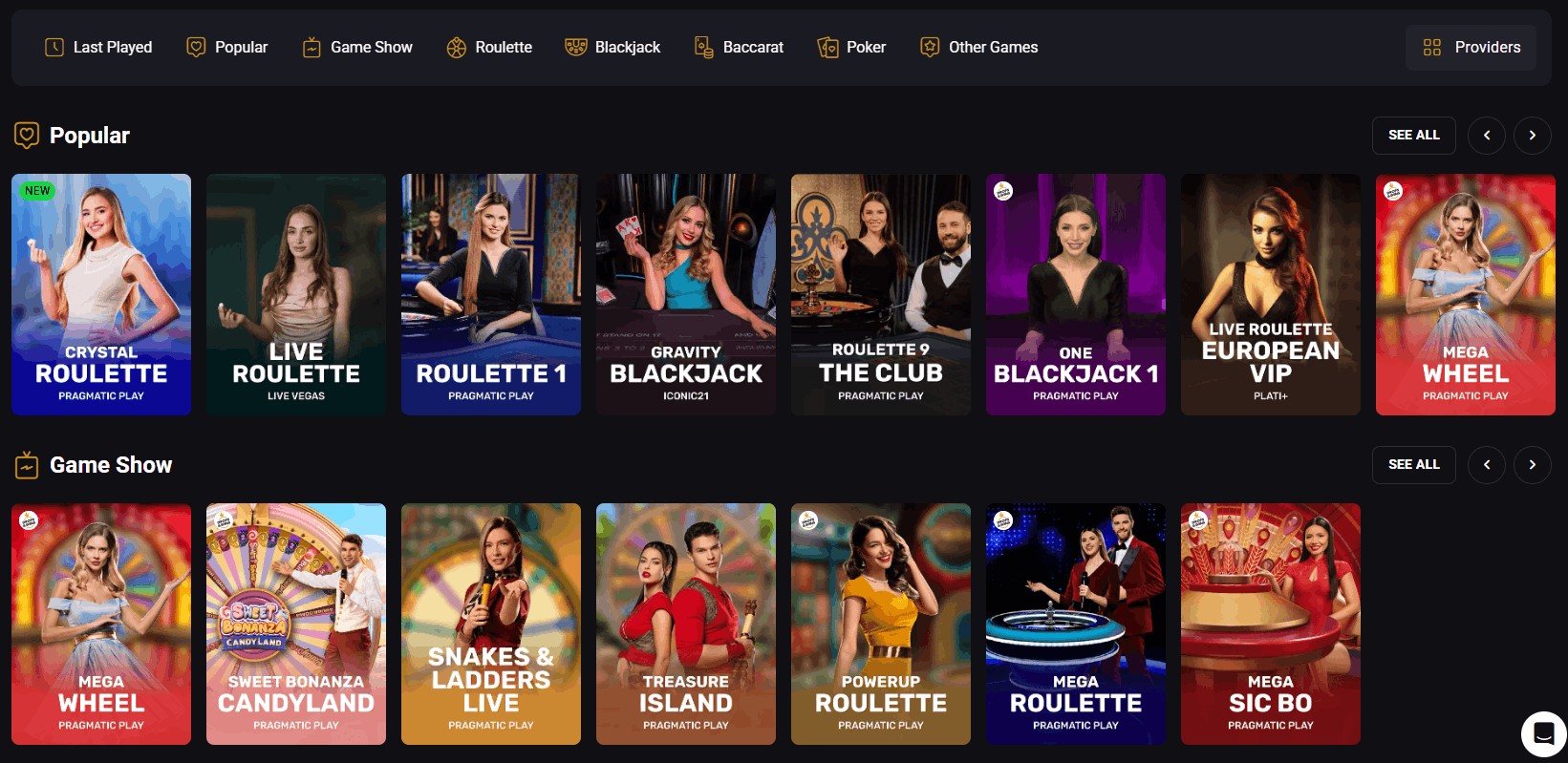 Fortune Play Casino live dealer games