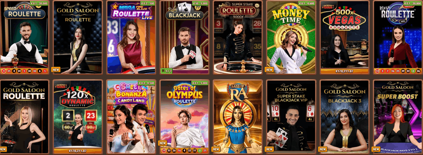 Stonevegas Casino live dealers
