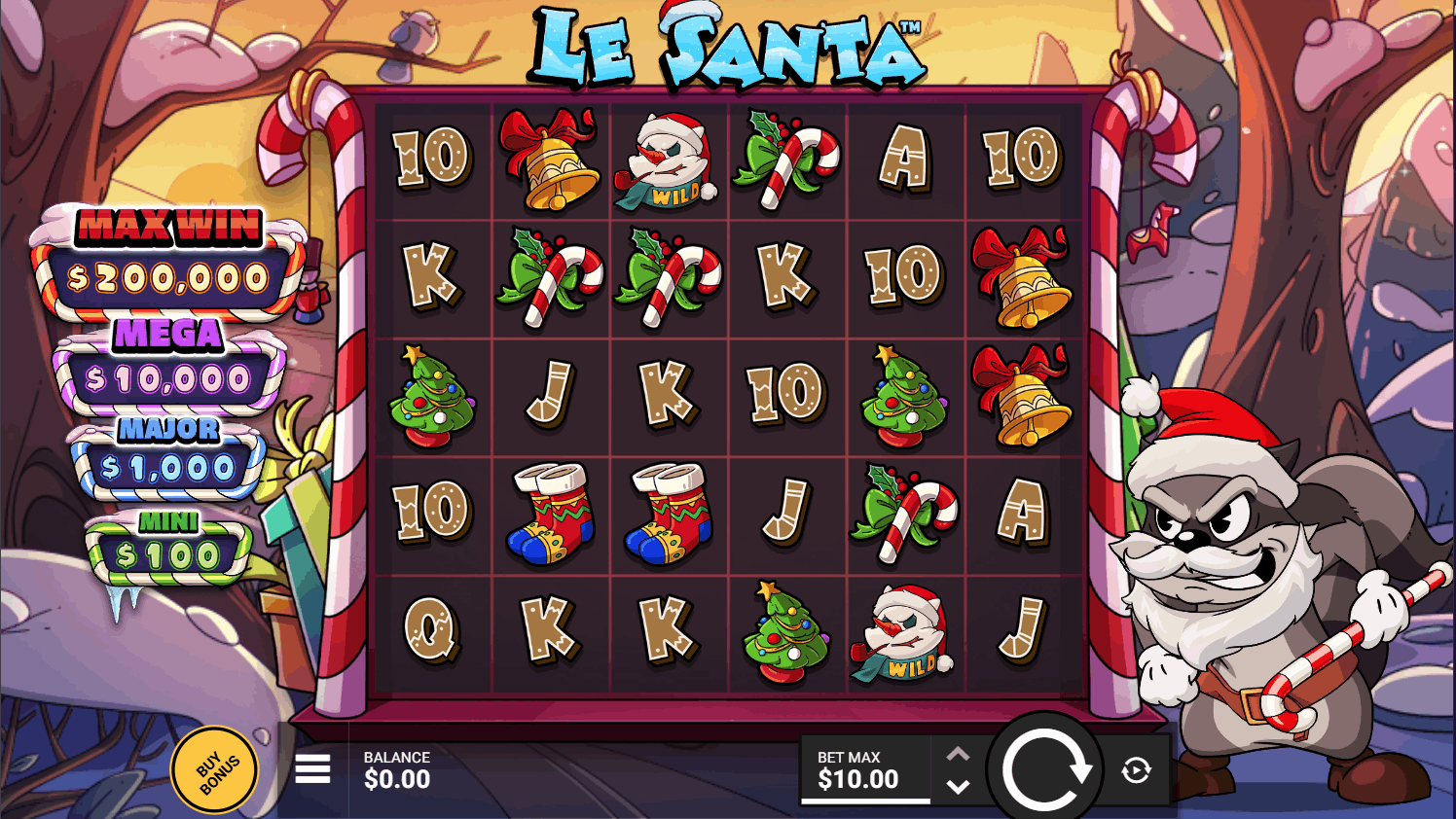 Le Santa by Hacksaw Gaming