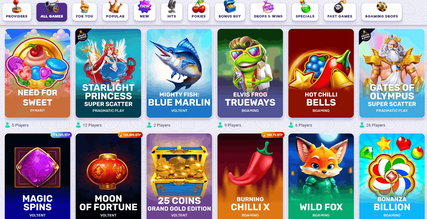SafeCasino real money games