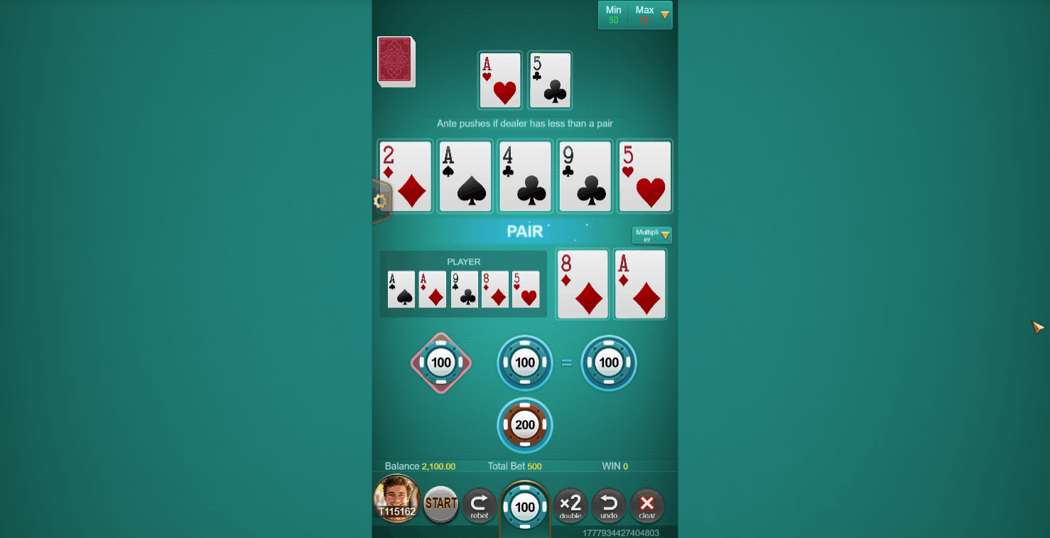 Ultimate Texas Hold'em by TaDa Gaming 3