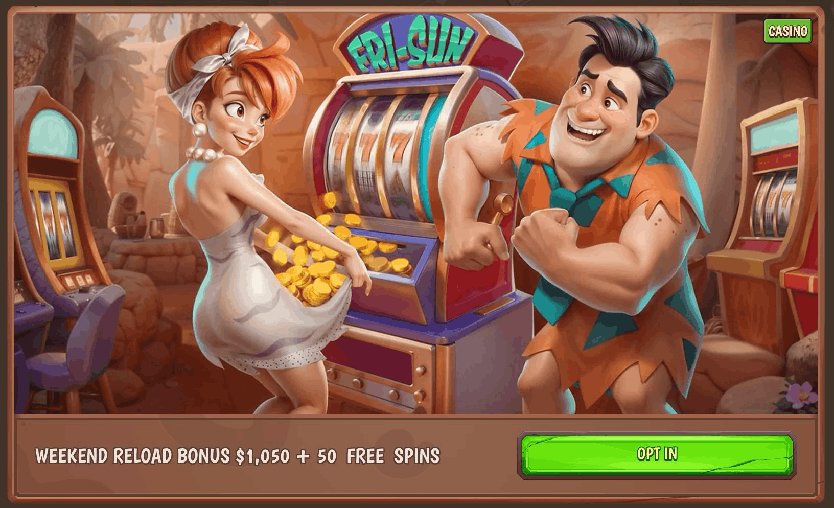 Stonevegas Casino weekend reload