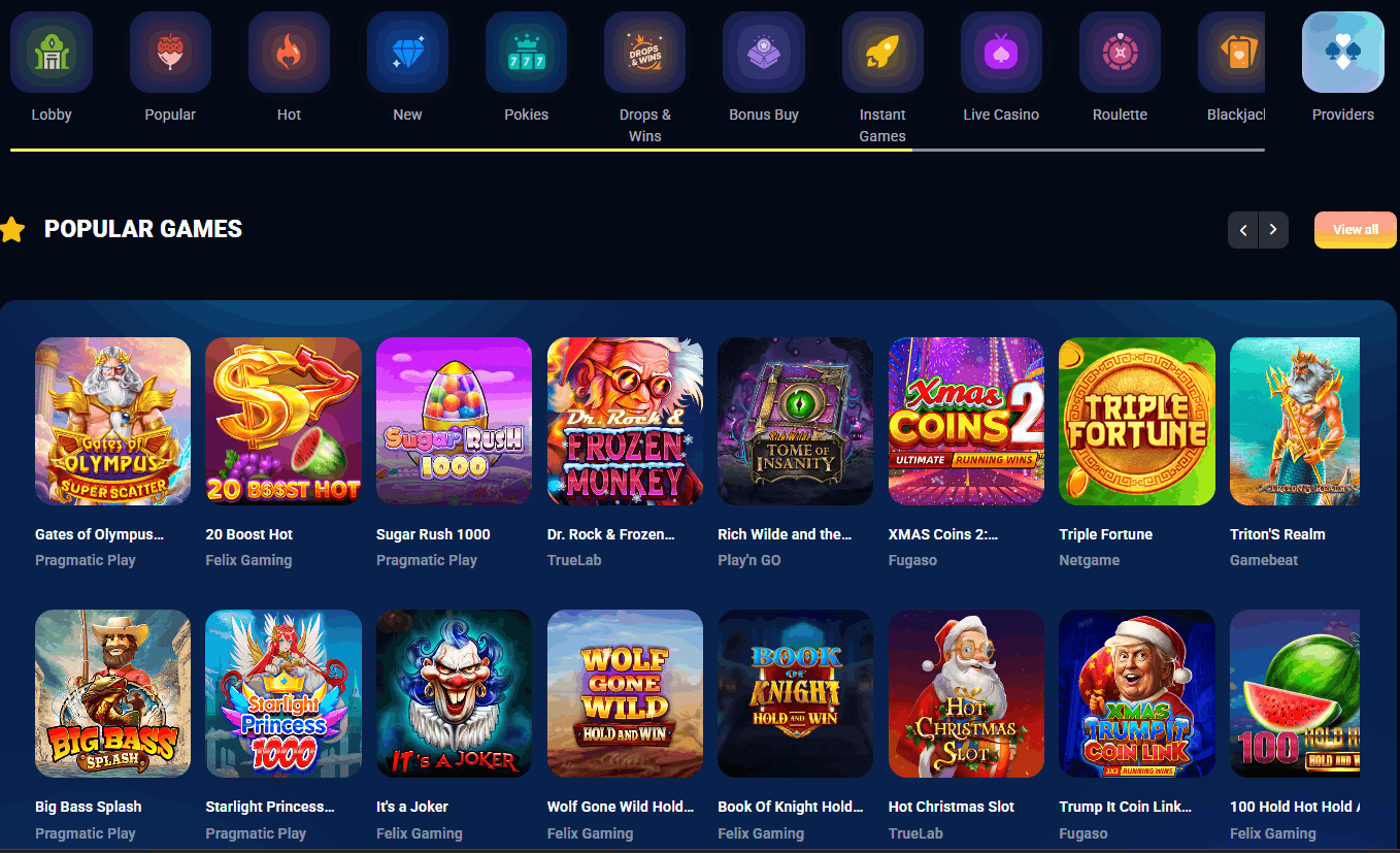 AzurSlot Casino real money games