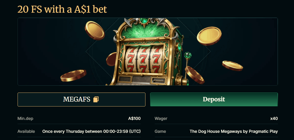 FairCrown Casino Thursday Mega Spins promo