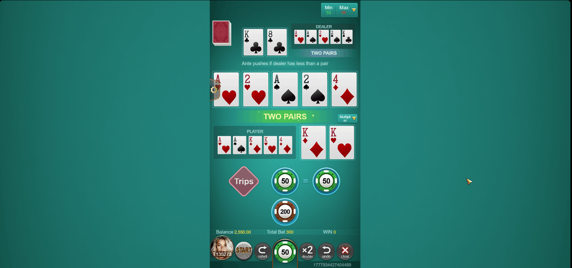 Ultimate Texas Hold'em by TaDa Gaming