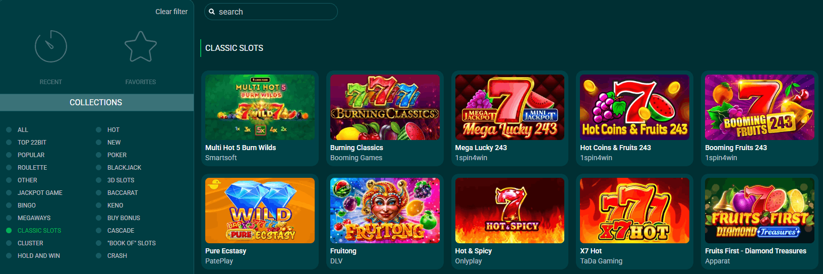 22Bit Casino online pokies