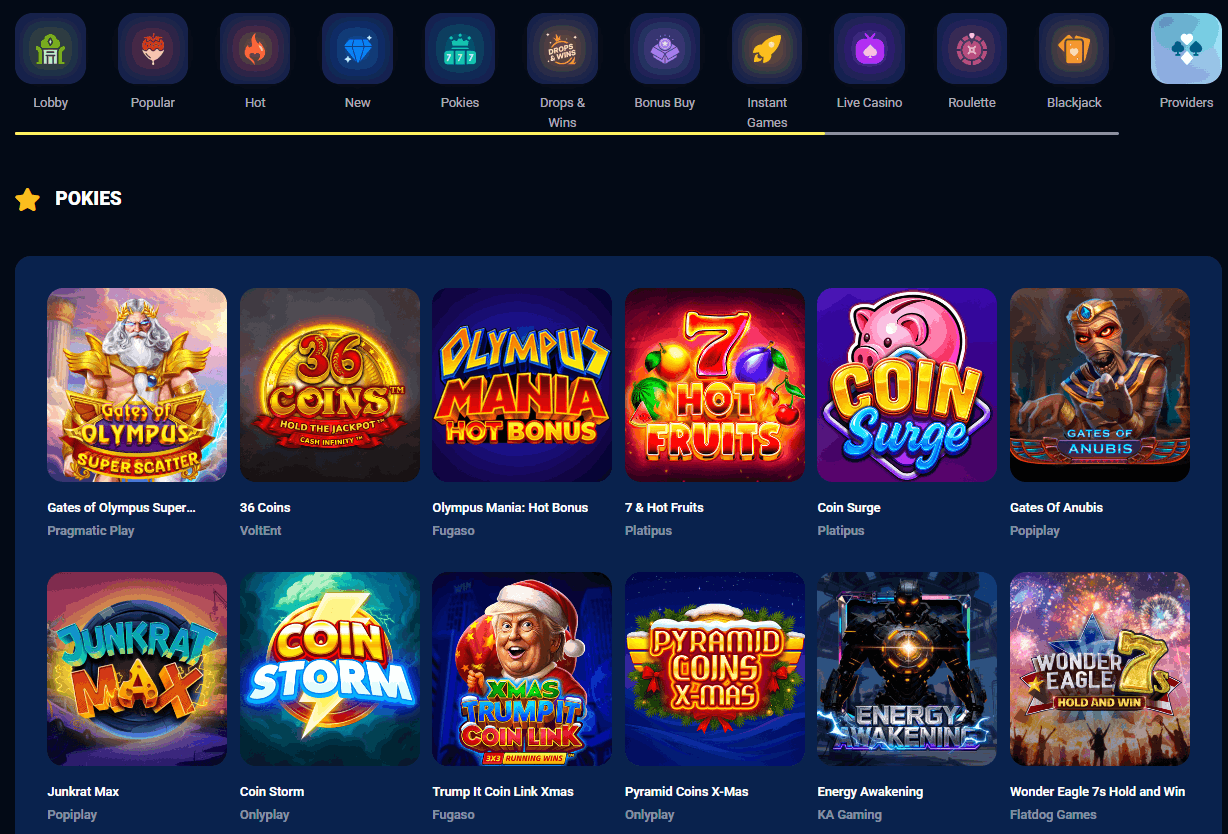 AzurSlot Casino online pokies