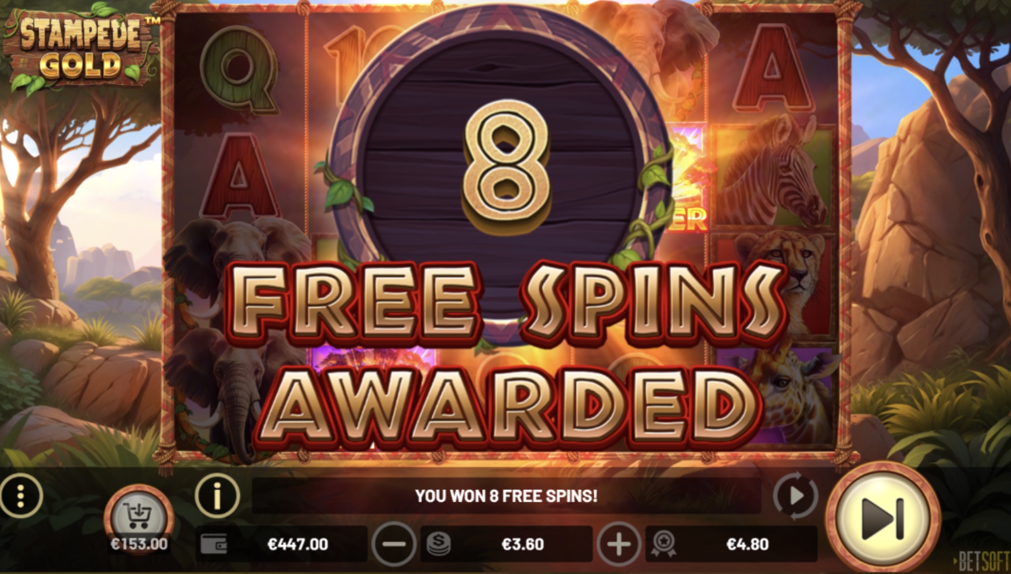 Stampede Gold by Betsoft