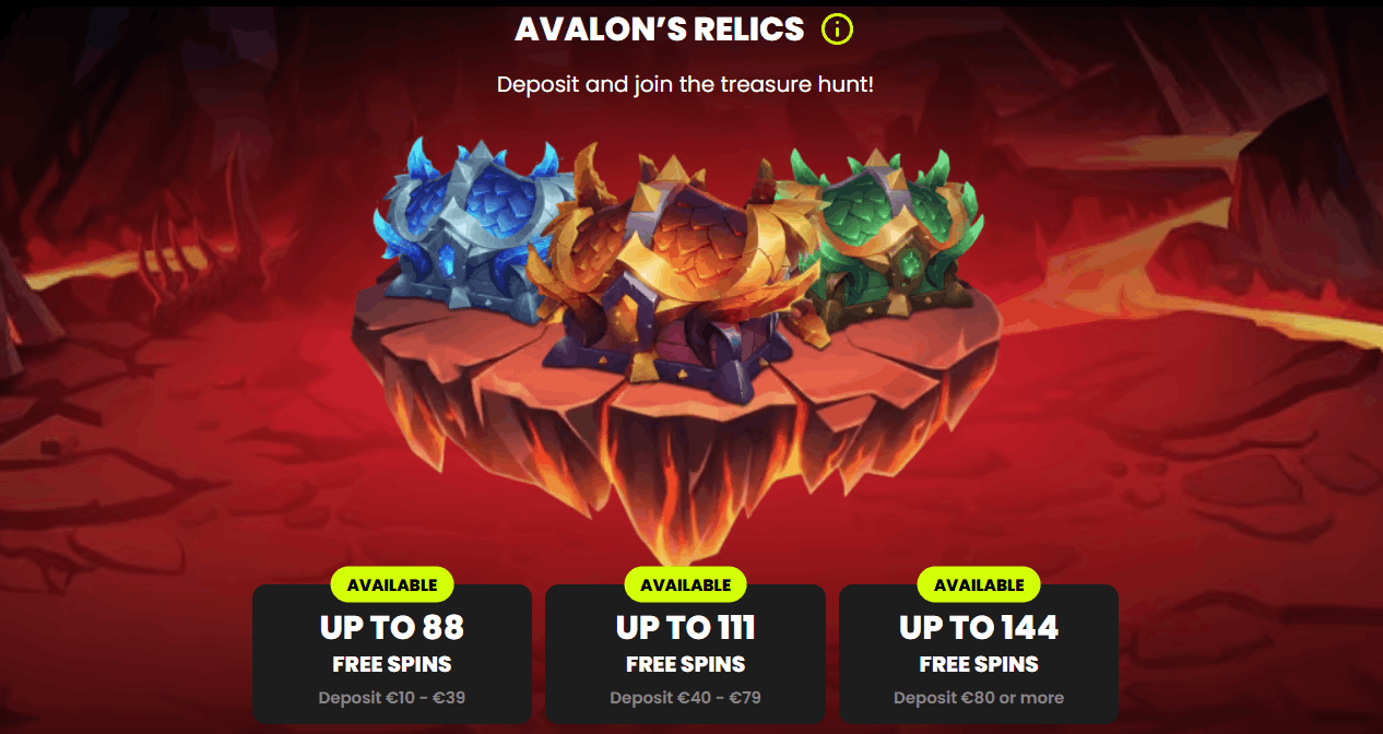 Spin Samurai avalon's relics