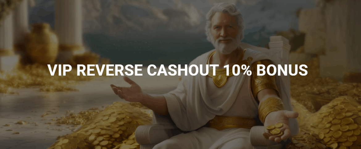 Olympia Casino VIP reverse cashout bonus