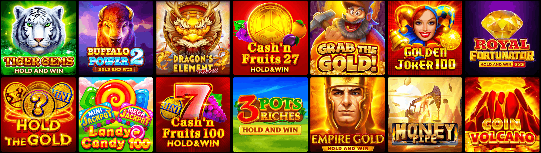 Olympia Casino jackpots