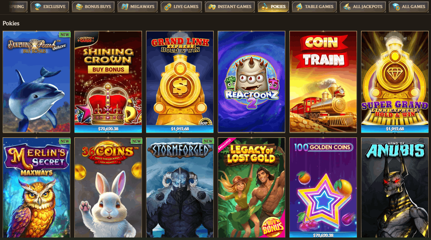 Realz Casino online pokies
