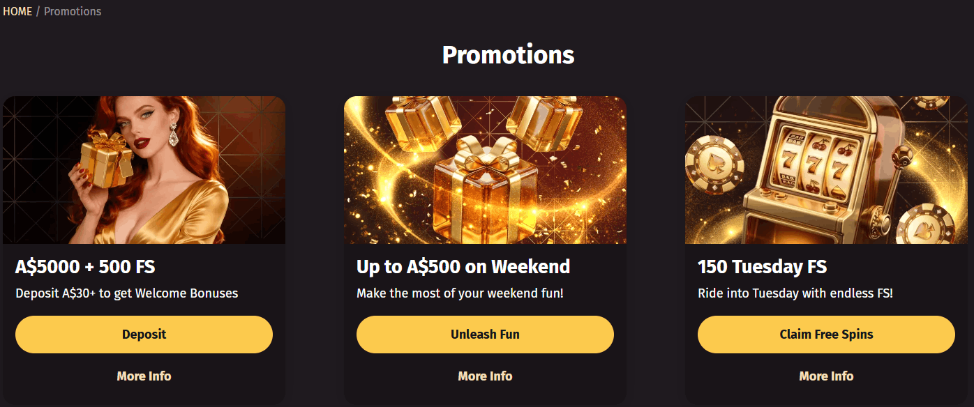 WantedWin Casino Bonuses