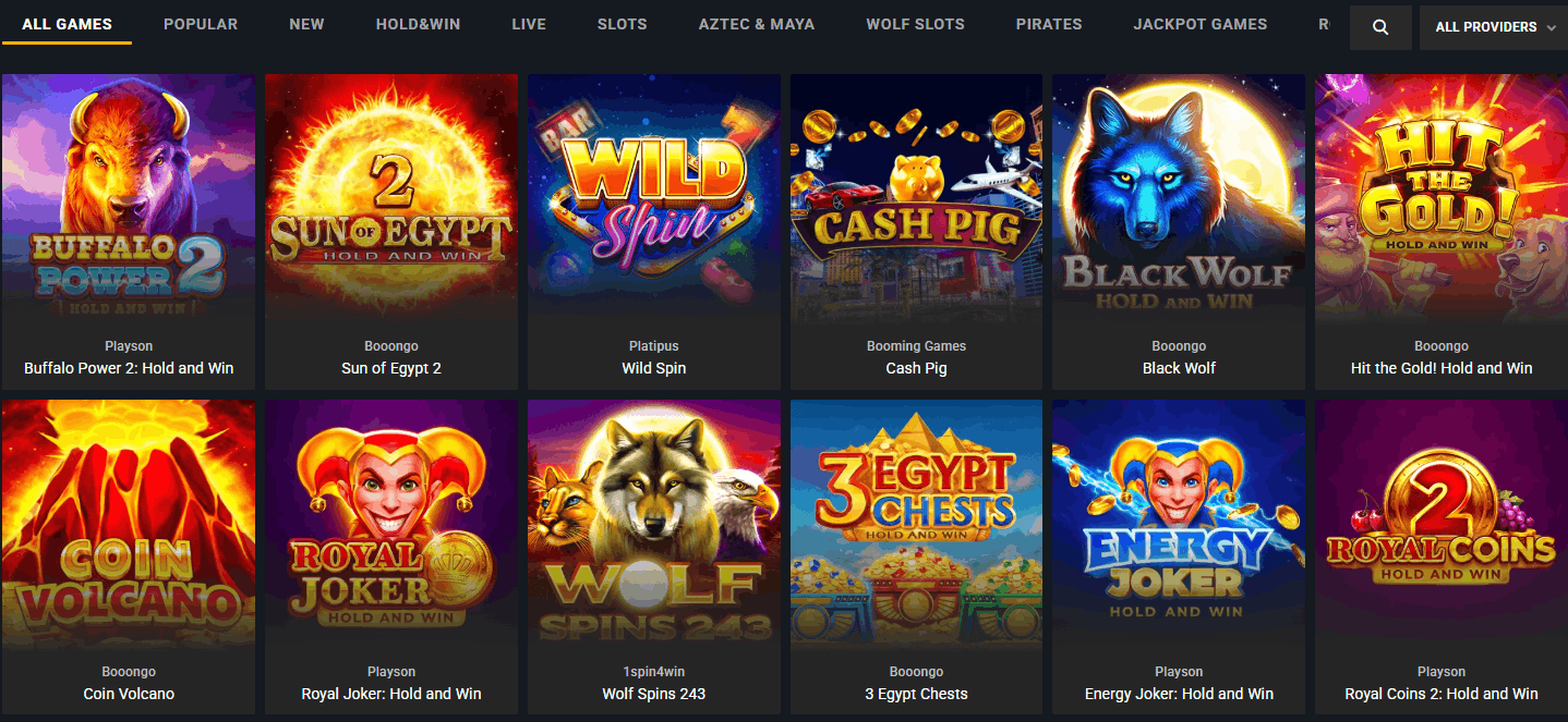 PlayMax Casino real money games