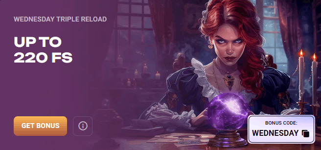 Spirit Casino Wednesday triple reload bonus