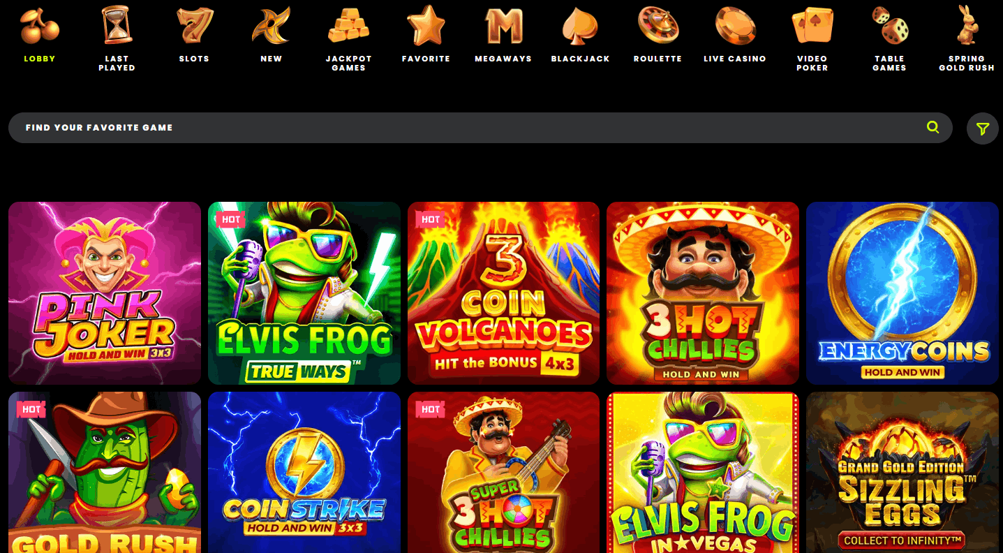 Spin Samurai Real Money Games