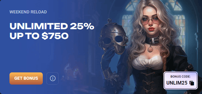 Spirit Casino weekend reload bonus