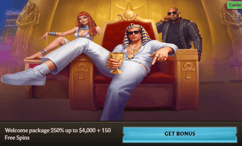 Realz Casino welcome package