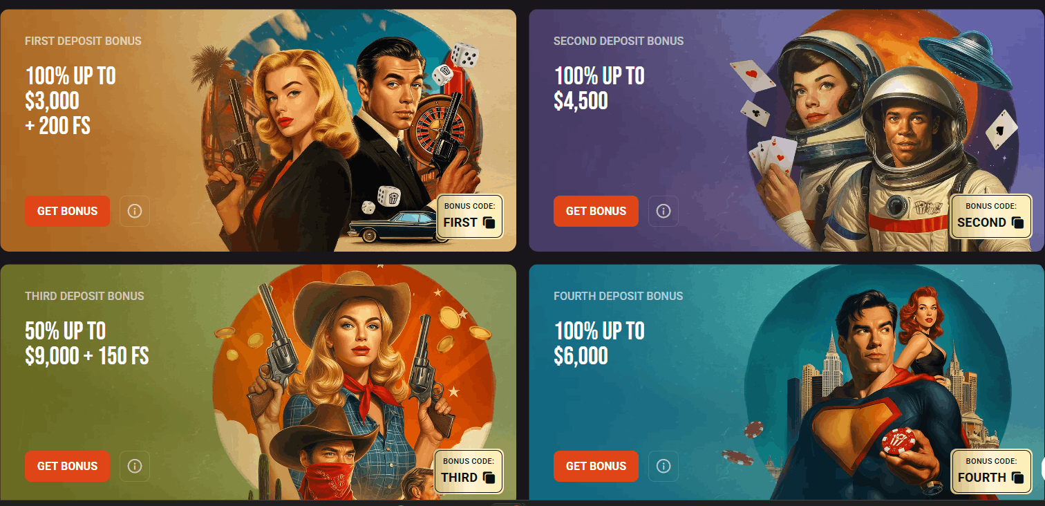 HollyWin casino welcome package