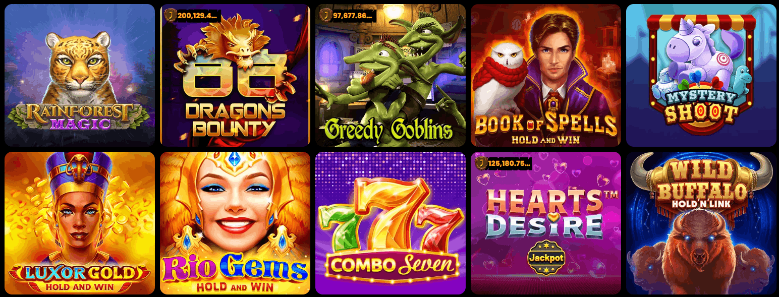 Spin Samurai Casino jackpots