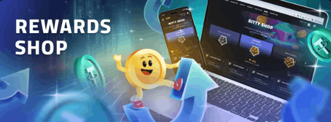 mBit Casino rewards shop