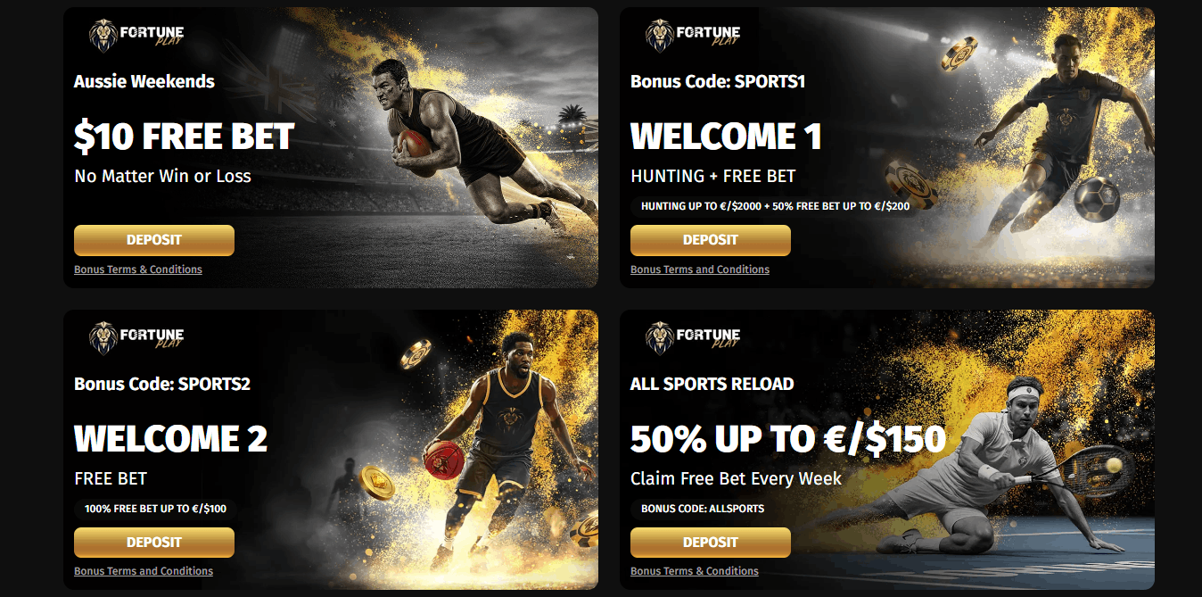 Frotune Play sports promotions