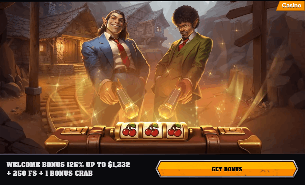 Wintino Casino welcome bonus