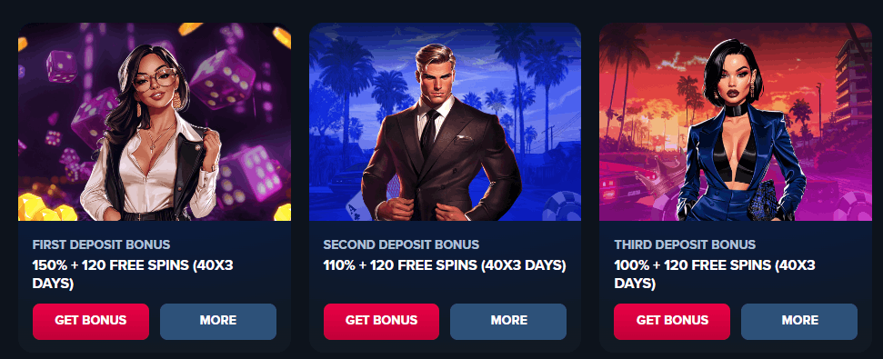 TripsCasino welcome bonus