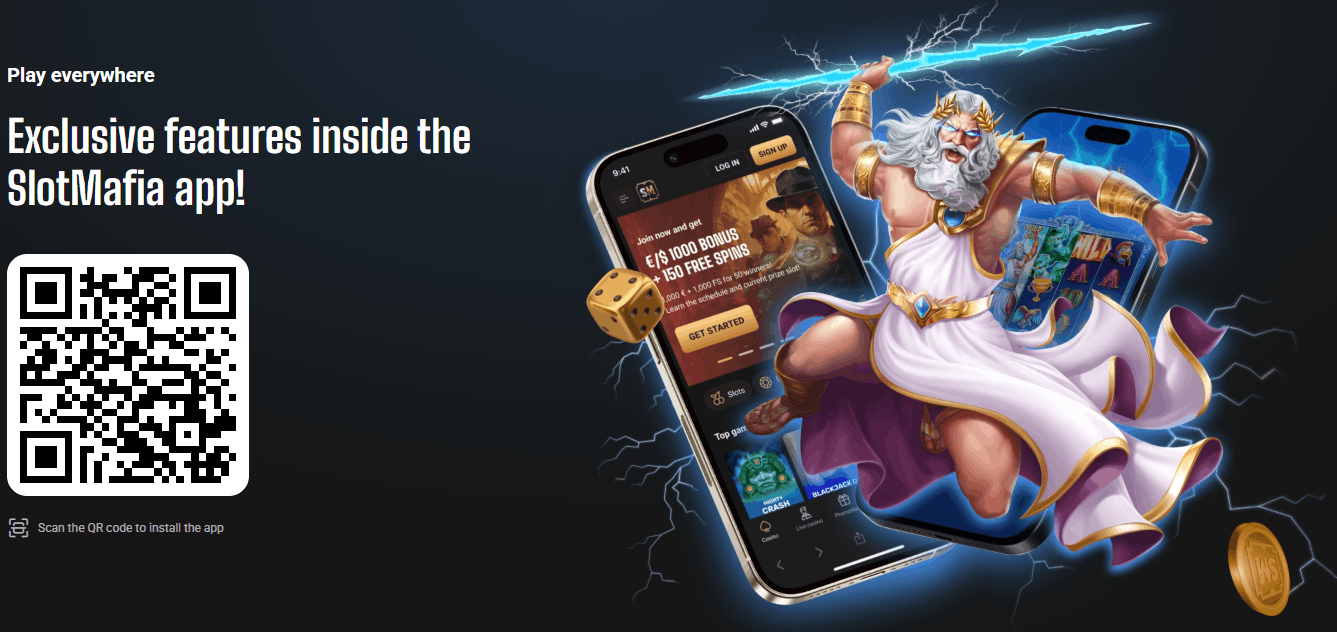 SlotMafia mobile app
