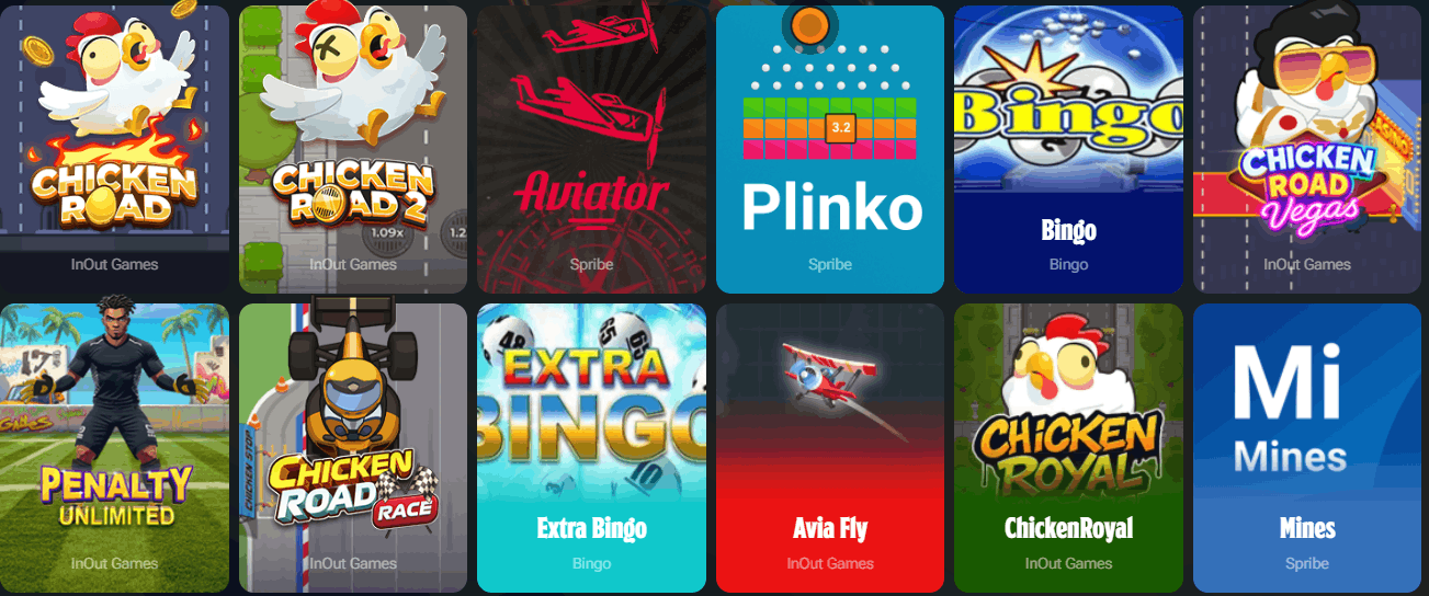 Kingdom Casino crash games