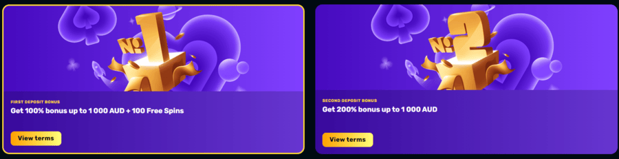 Rocketplay Casino Welcome Bonuses