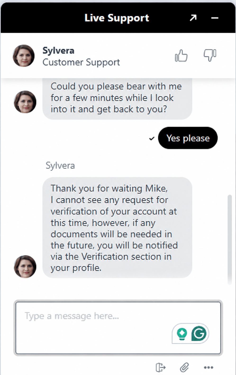 Zoccer Casino customer support