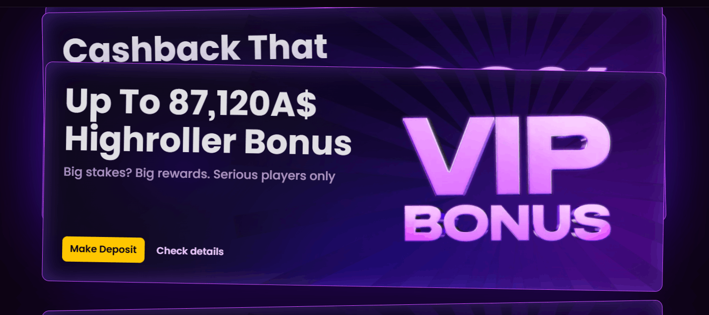 iWild Casino VIP welcome bonus
