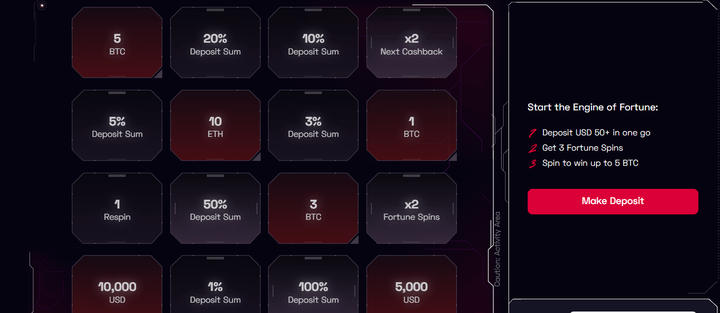 Ybets Casino Engine of Fortune promotion