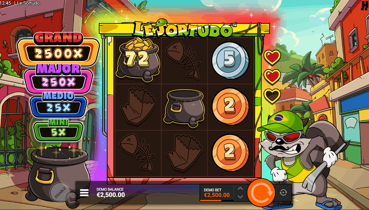 Le Sortudo pokie