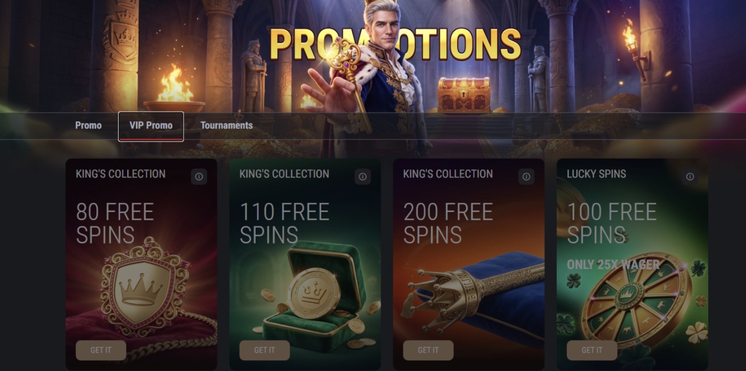 King Billy VIP Bonuses
