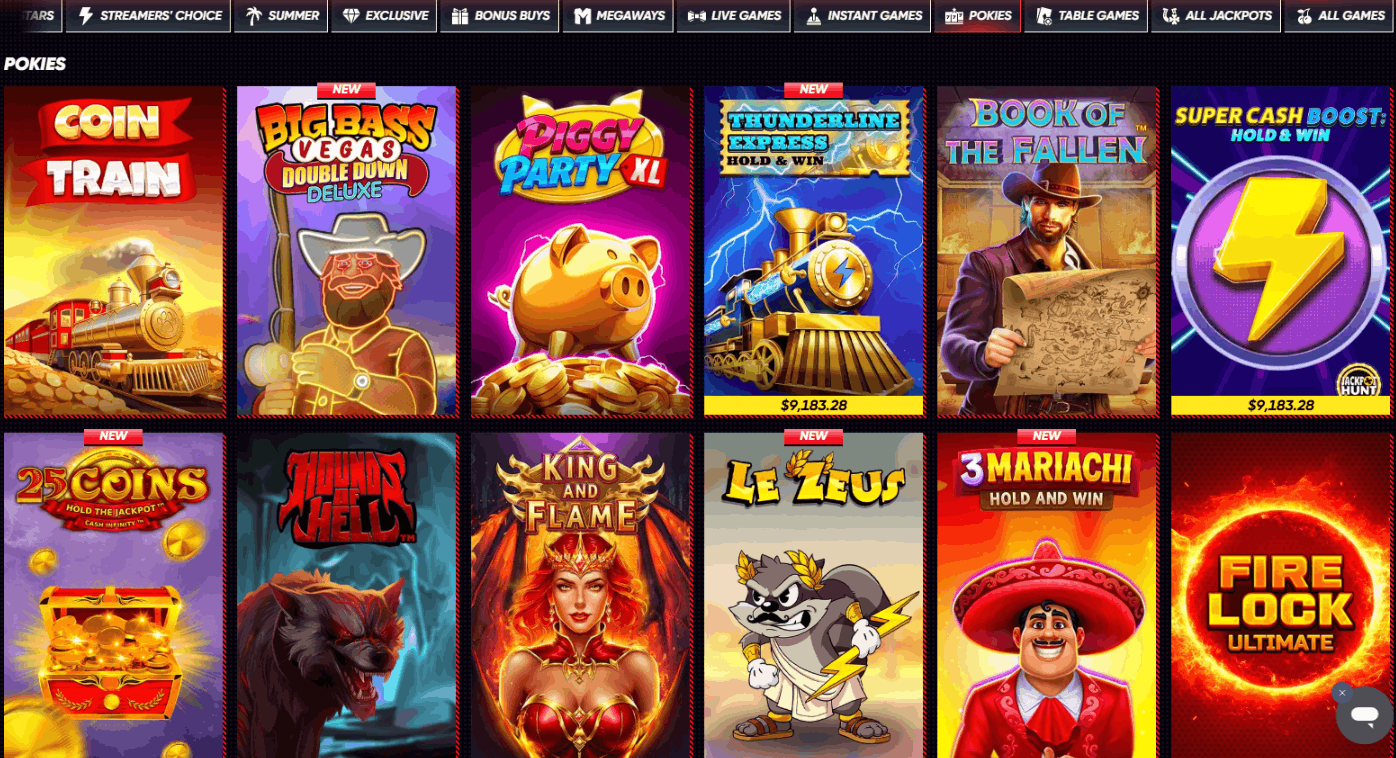QuickWin Casino online pokies