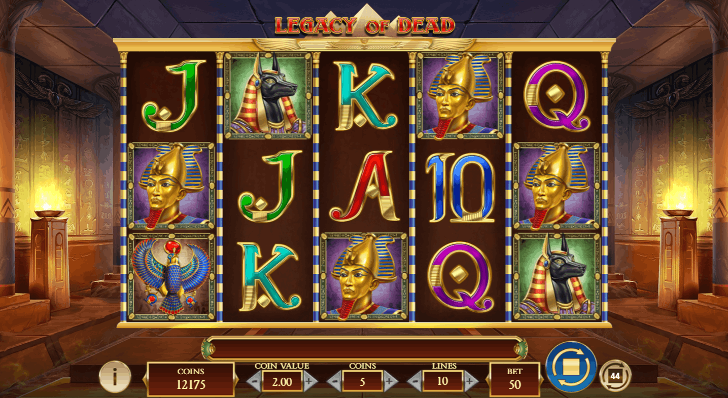 Play'n GO Legacy of Dead pokie